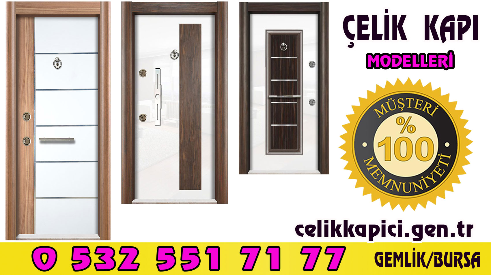 ÇELİK KAPI MODELLERİ